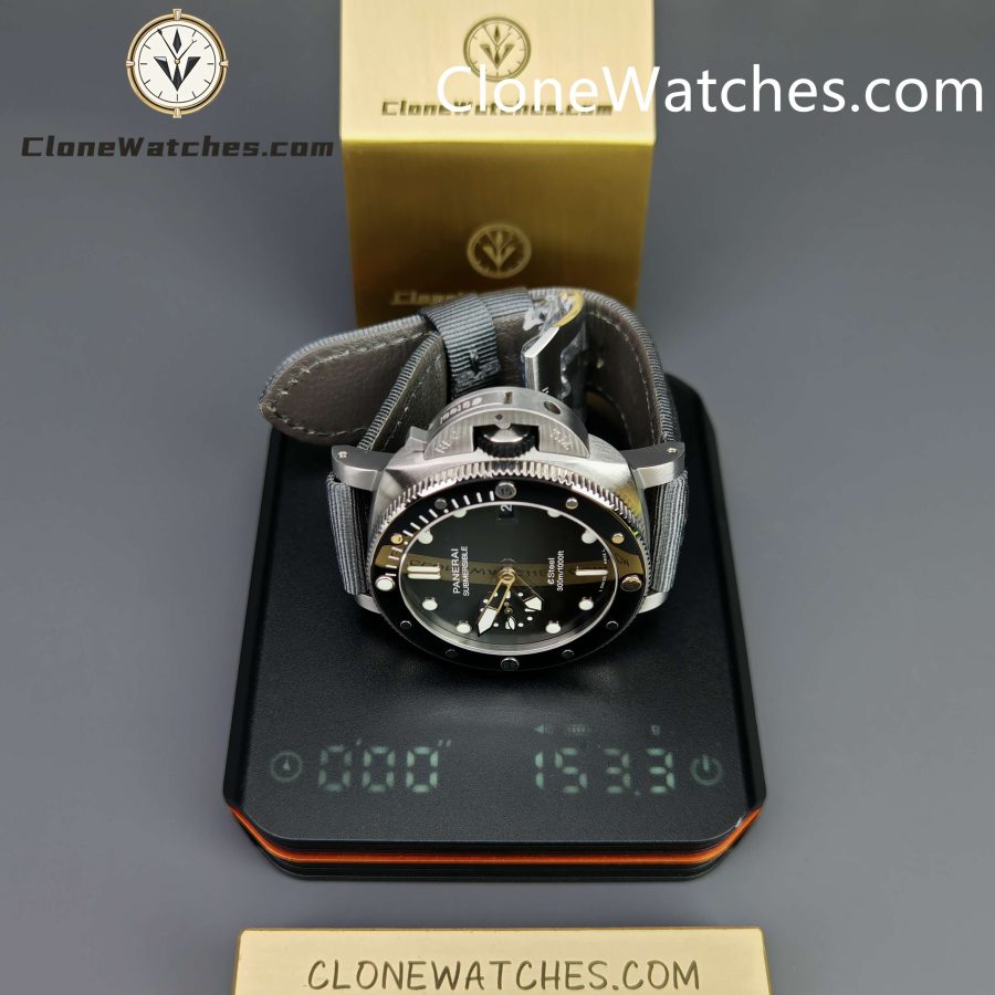 Panerai Super Clone Watches 1:1 Submersible QuarantaQuattro Grigio Roccia PAM01288 - Image 13