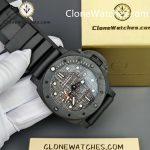 Panerai Super Clone Watches 1:1 Submersible Luna Rossa CarboTech GMT America's Cup PAM 01039 - Image 6