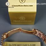 Rolex Super Clone Watches 1:1 Day Date 18K Rose Gold Roman Dial 40mm m228235-0032 3255 Movement - Image 11