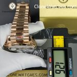 Rolex Super Clone Watches 1:1 Day Date 18K Rose Gold Roman Dial 40mm m228235-0032 3255 Movement - Image 15