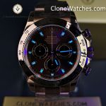 Rolex Super Clone Watches 1:1 Daytona Rose Gold Chocolate Dial m116505-0013 4130 Movement - Image 2