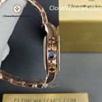 Rolex Super Clone Watches 1:1 Daytona Rose Gold Chocolate Dial m116505-0013 4130 Movement - Image 8