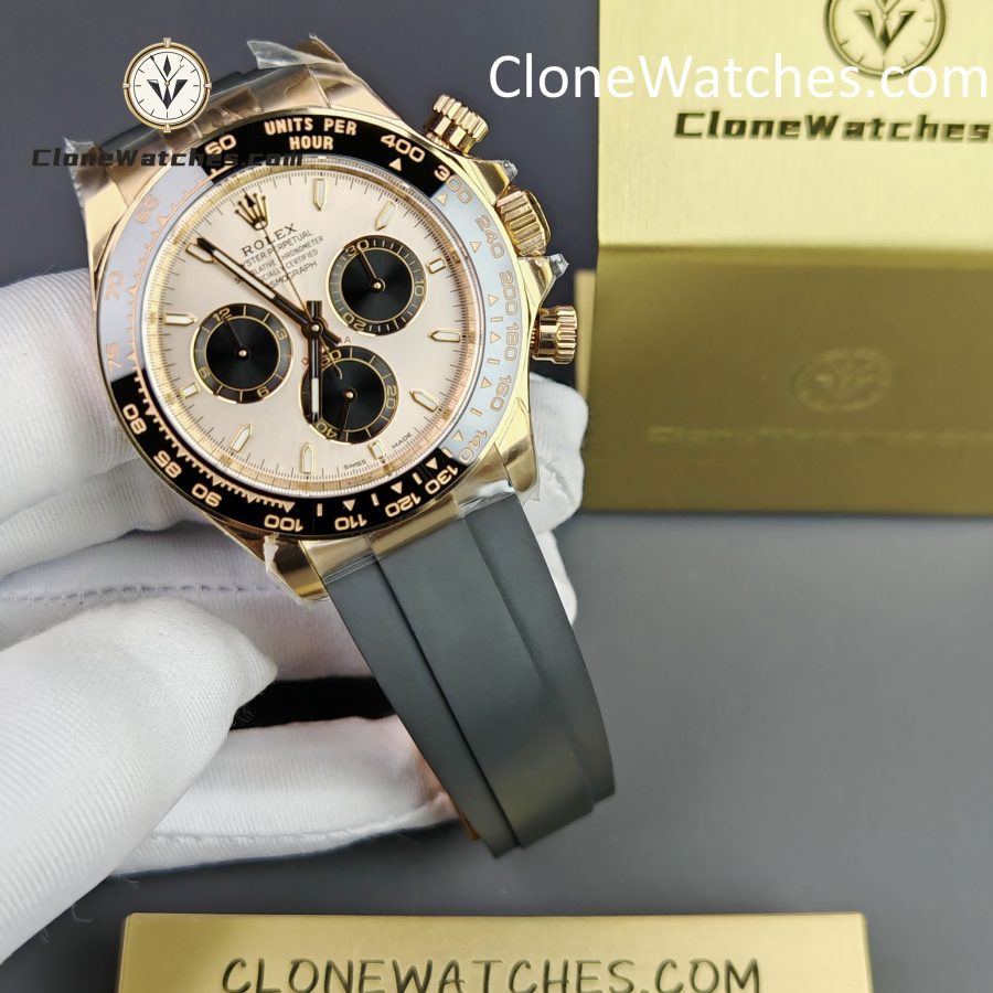 Rolex Super Clone Watches 1:1  Daytona Rose Gold M126515ln-0006 4131 Movement - Image 4