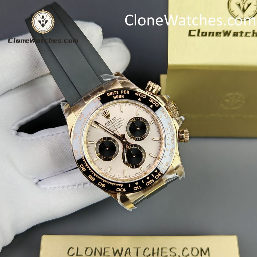 Rolex Super Clone Watches 1:1  Daytona Rose Gold M126515ln-0006 4131 Movement - Image 5