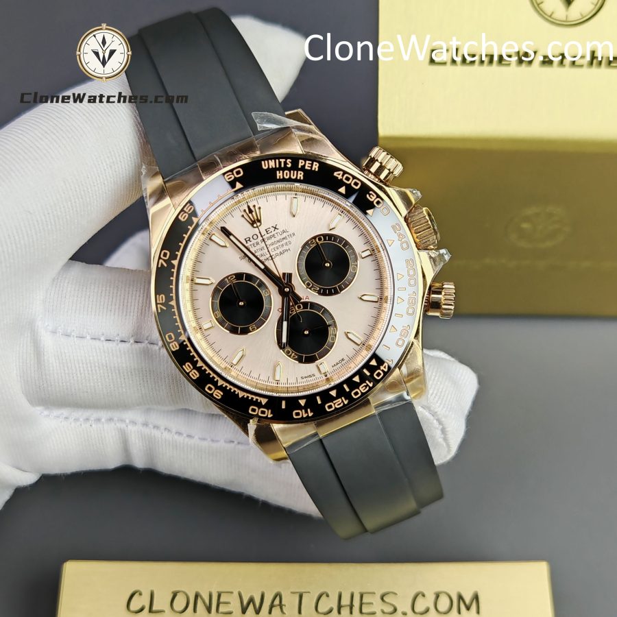 Rolex Super Clone Watches 1:1  Daytona Rose Gold M126515ln-0006 4131 Movement - Image 6