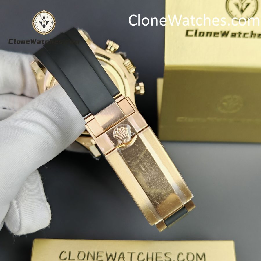 Rolex Super Clone Watches 1:1  Daytona Rose Gold M126515ln-0006 4131 Movement - Image 7