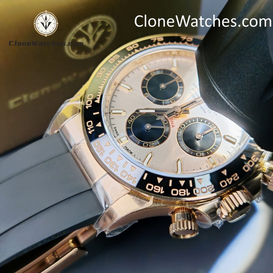 Rolex Super Clone Watches 1:1  Daytona Rose Gold M126515ln-0006 4131 Movement - Image 15
