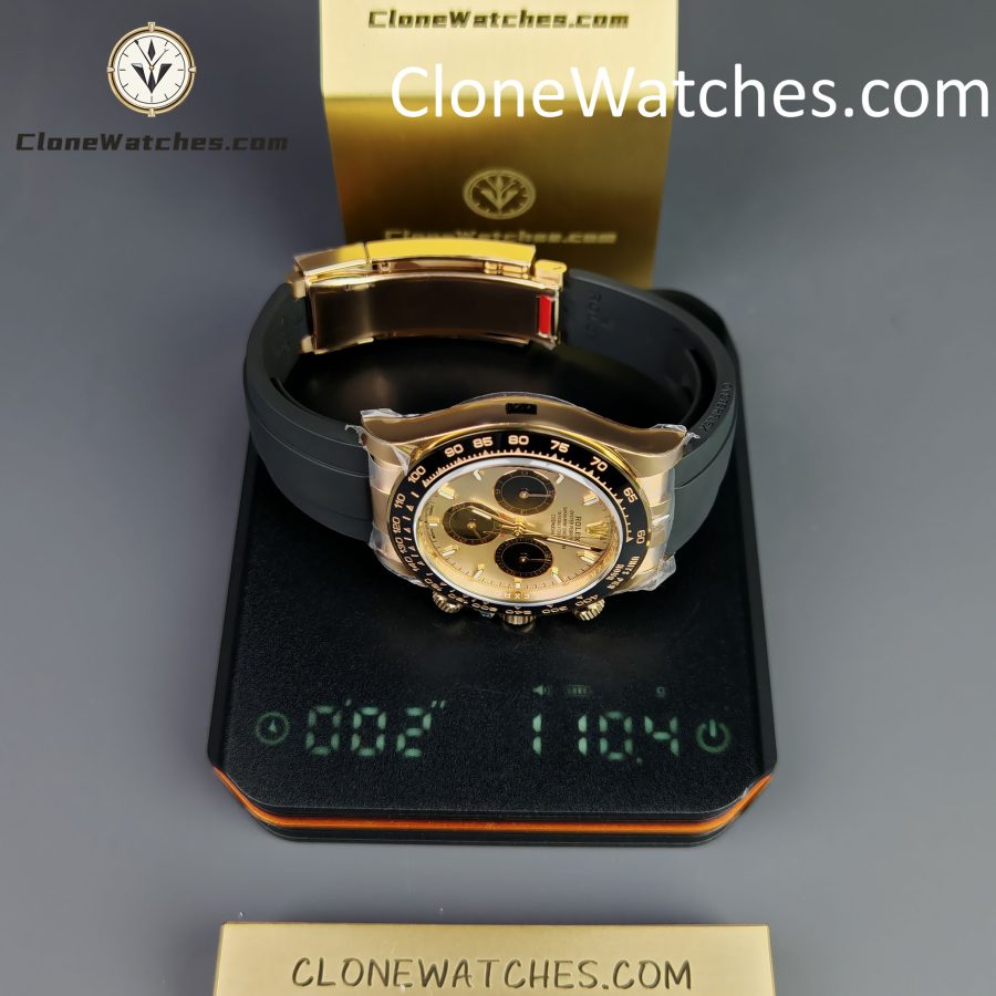 Rolex Super Clone Watches 1:1  Daytona Rose Gold M126515ln-0006 4131 Movement - Image 17