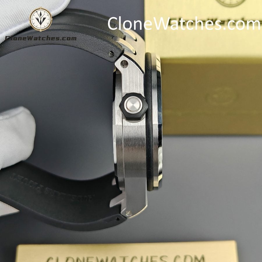 Audemars Piguet Super Clone Watches 1:1 Royal Oak Offshore Diver 15710 Black Dial - Image 6