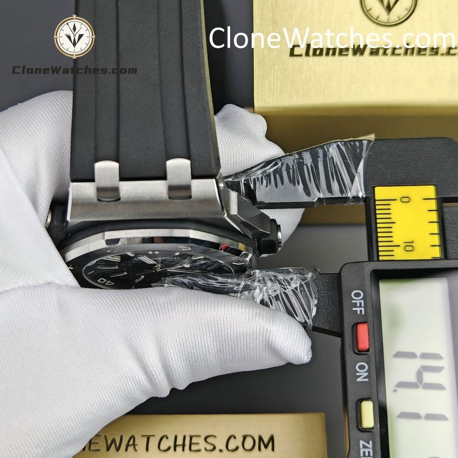 Audemars Piguet Super Clone Watches 1:1 Royal Oak Offshore Diver 15710 Black Dial - Image 14