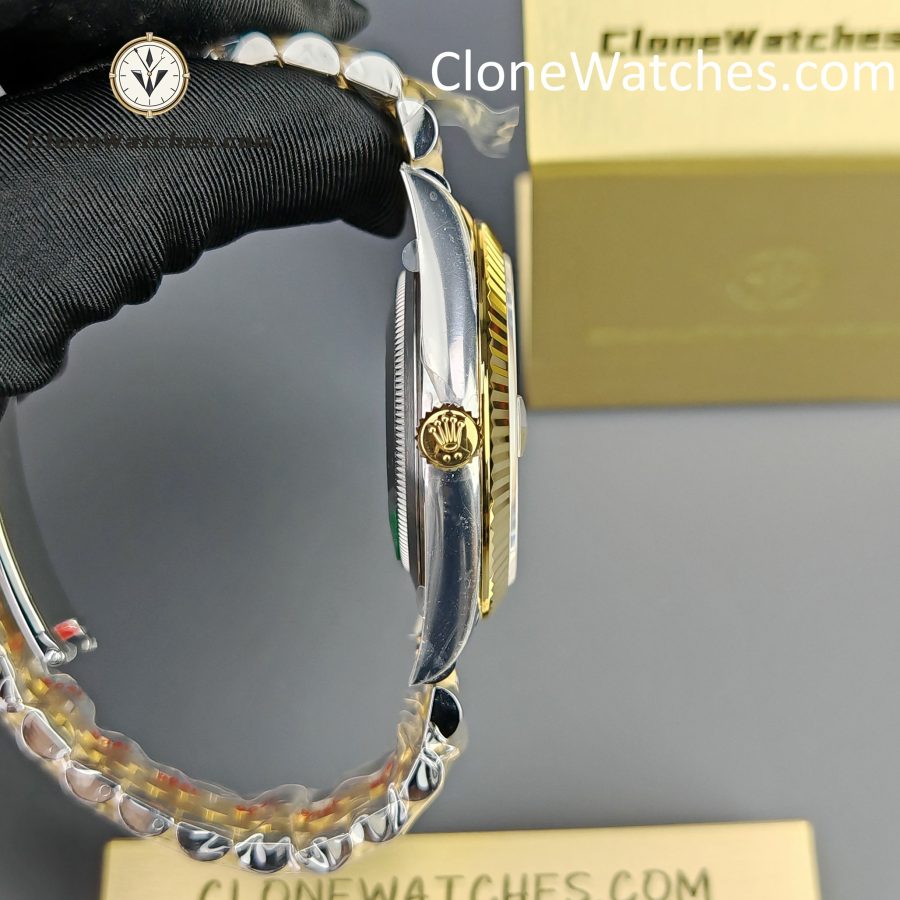 Rolex Super Clone Watches 1:1 DateJust Gold Dial 126333 - 0010 Jubilee 41MM 3235 Movement - Image 8