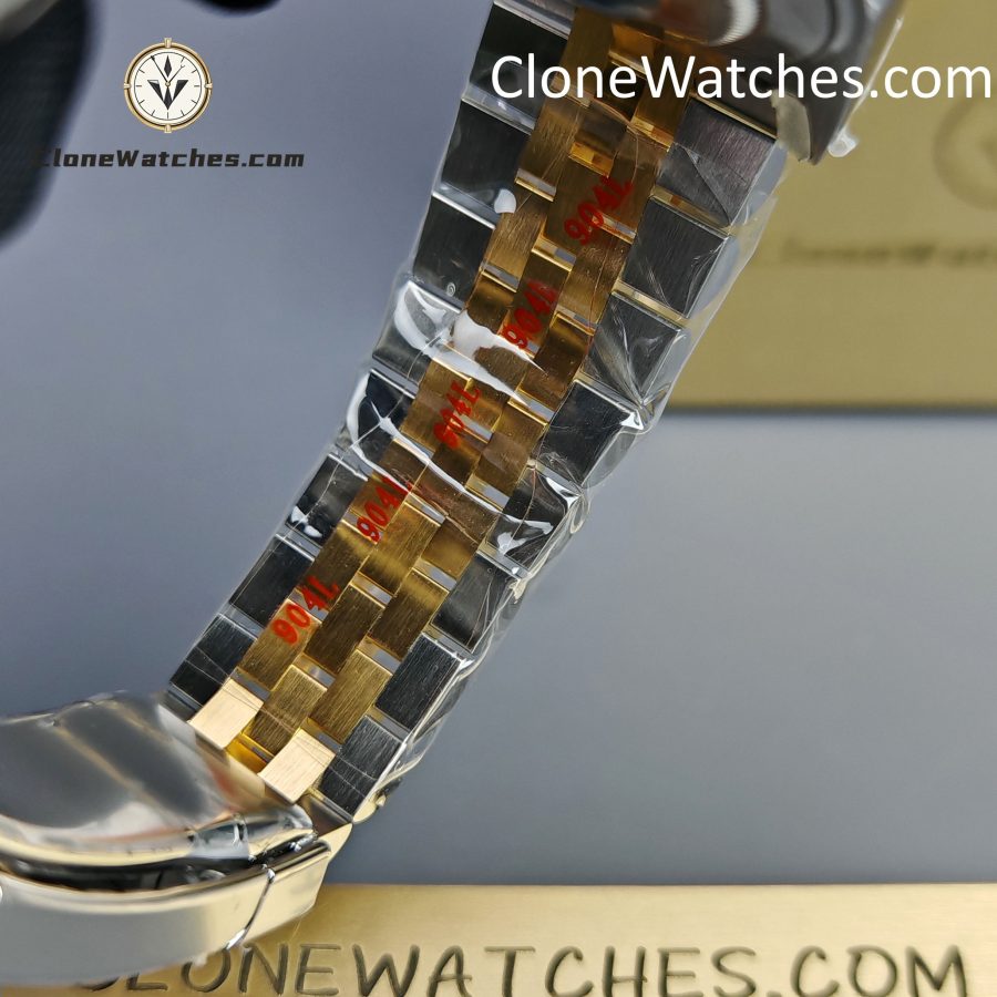 Rolex Super Clone Watches 1:1 DateJust Gold Dial 126333 - 0010 Jubilee 41MM 3235 Movement - Image 10