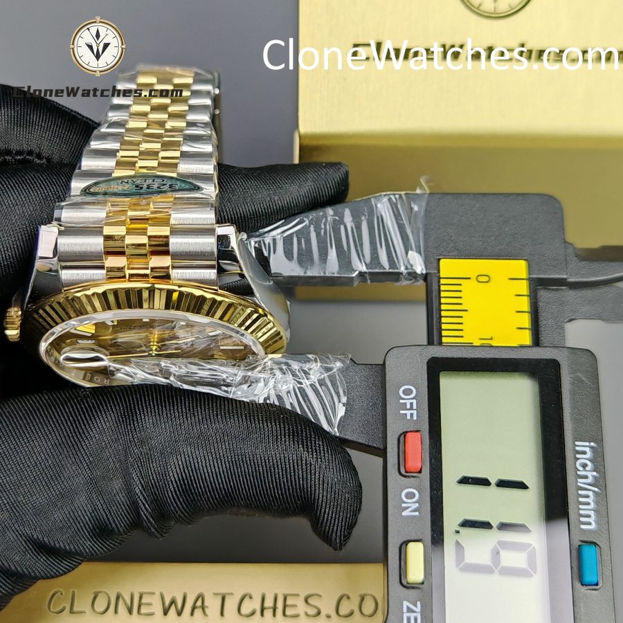 Rolex Super Clone Watches 1:1 DateJust Gold Dial 126333 - 0010 Jubilee 41MM 3235 Movement - Image 16