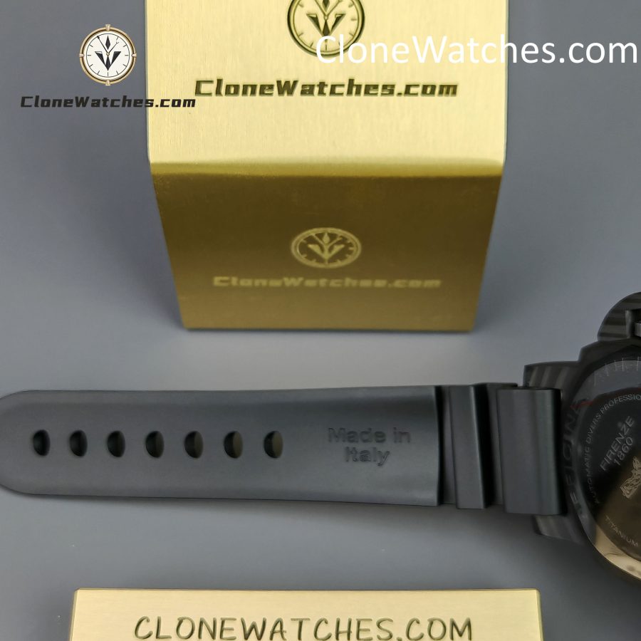 Panerai Super Clone Watches 1:1 Submersible Carbontech PAM 00960 - Image 11