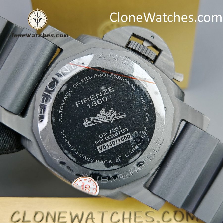 Panerai Super Clone Watches 1:1 Submersible Carbontech PAM 00960 - Image 12