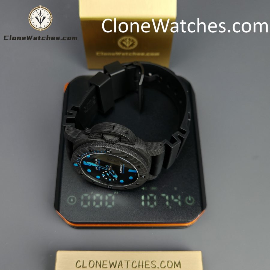 Panerai Super Clone Watches 1:1 Submersible Carbontech PAM 00960 - Image 14