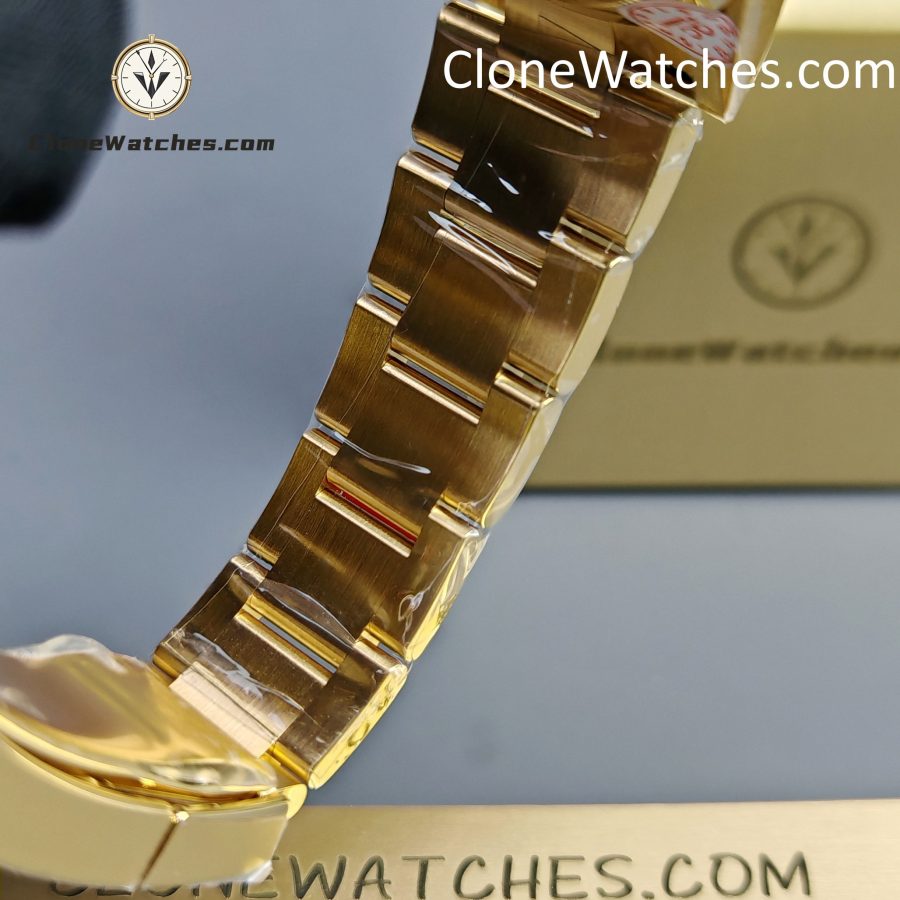 Rolex Super Clone Watches 1:1 Daytona 18K Gold Green Dial M116508-0013 4130 Movement - Image 10