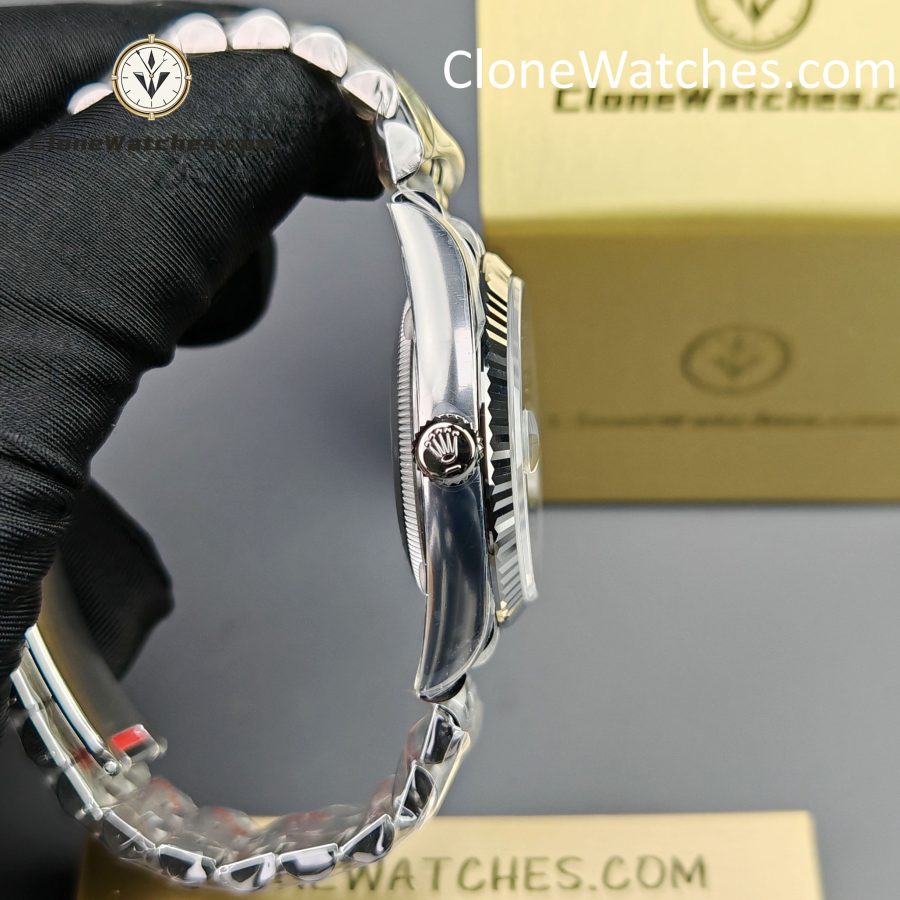 Rolex Super Clone Watches 1:1 DateJust M126234 – 0051 Green Dial Jubilee 36MM 3235 Movement - Image 9