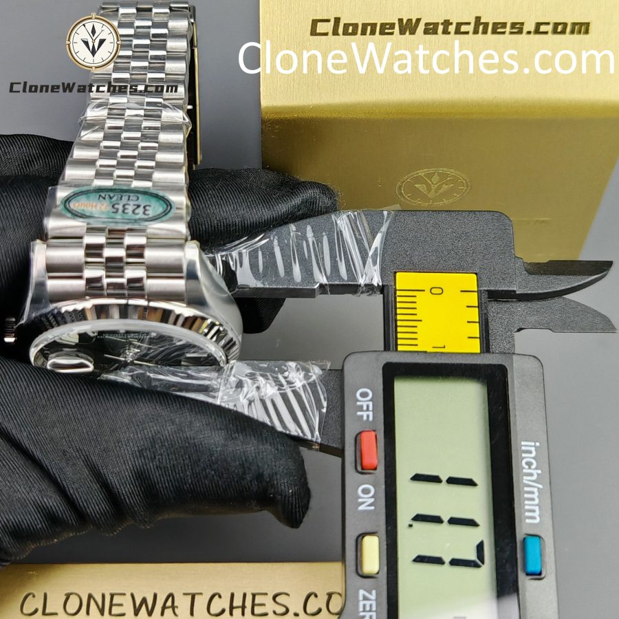 Rolex Super Clone Watches 1:1 DateJust M126234 – 0051 Green Dial Jubilee 36MM 3235 Movement - Image 16