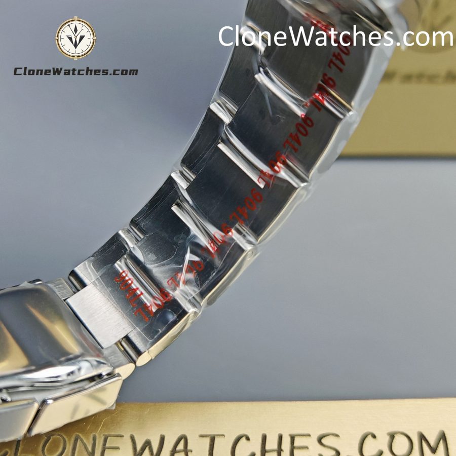 Rolex Super Clone Watches 1:1 Daytona Arolla Blue Crystal Skeleton Dial Diamonds Bezel 4130 Movement - Image 10