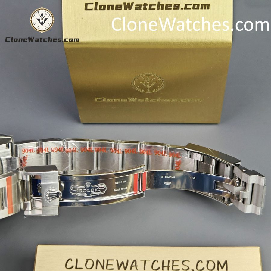 Rolex Super Clone Watches 1:1 Daytona Arolla Blue Crystal Skeleton Dial Diamonds Bezel 4130 Movement - Image 11