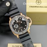 Panerai Super Clone Watches 1:1 Submersible QuarantaQuattro Goldtech OroCarbo PAM1070 - Image 6