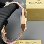 Audemars Piguet Super Clone Watches 1:1 Royal Oak Rose Gold 15407 Skeleton Dial - Image 9
