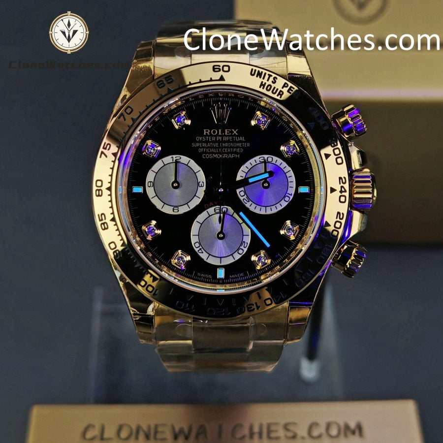 Rolex Super Clone Watches 1:1 Daytona 18k Gold M126508-0003 4131 Movement - Image 2
