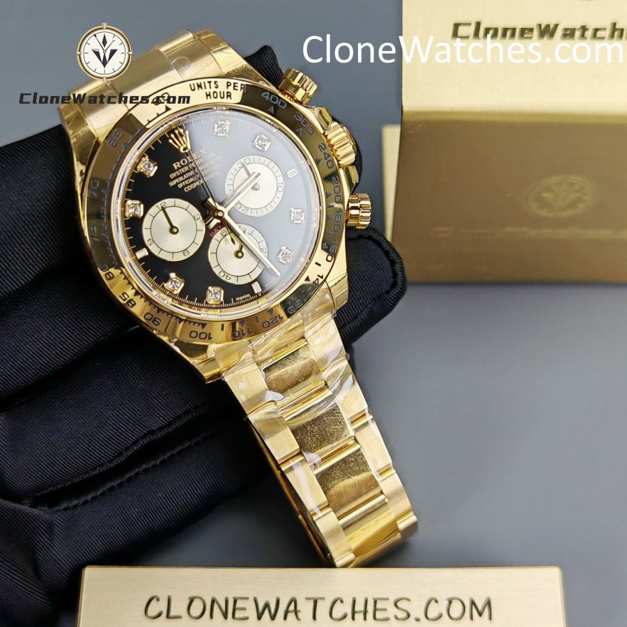 Rolex Super Clone Watches 1:1 Daytona 18k Gold M126508-0003 4131 Movement - Image 4