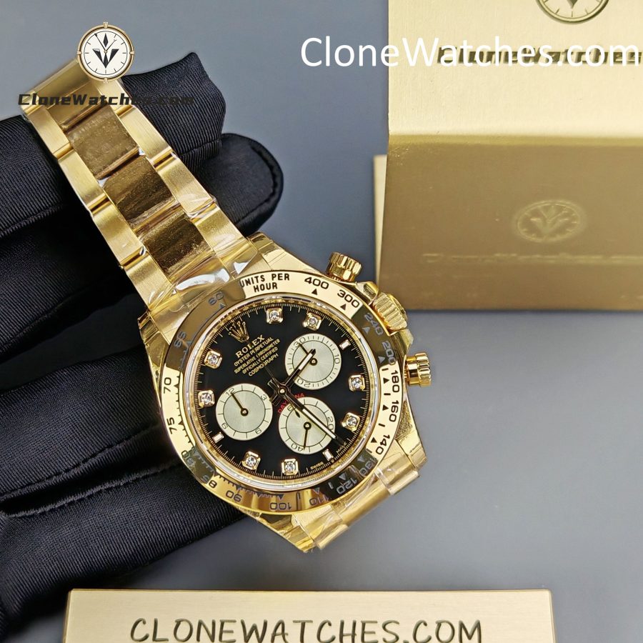 Rolex Super Clone Watches 1:1 Daytona 18k Gold M126508-0003 4131 Movement - Image 5