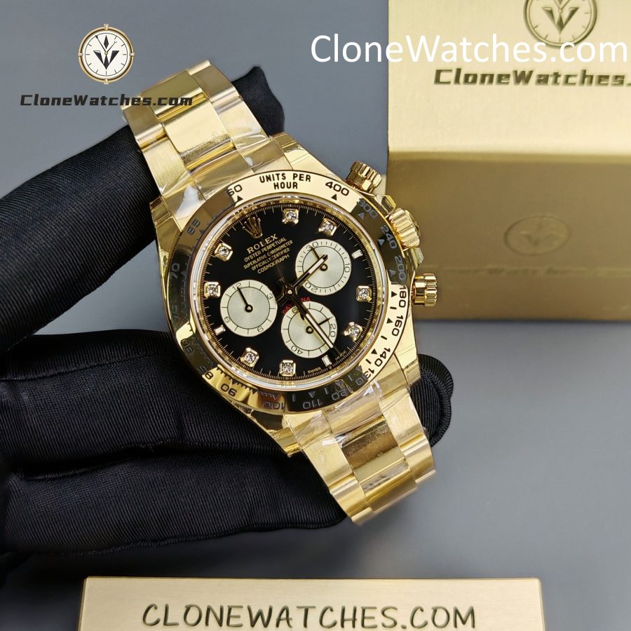 Rolex Super Clone Watches 1:1 Daytona 18k Gold M126508-0003 4131 Movement - Image 6