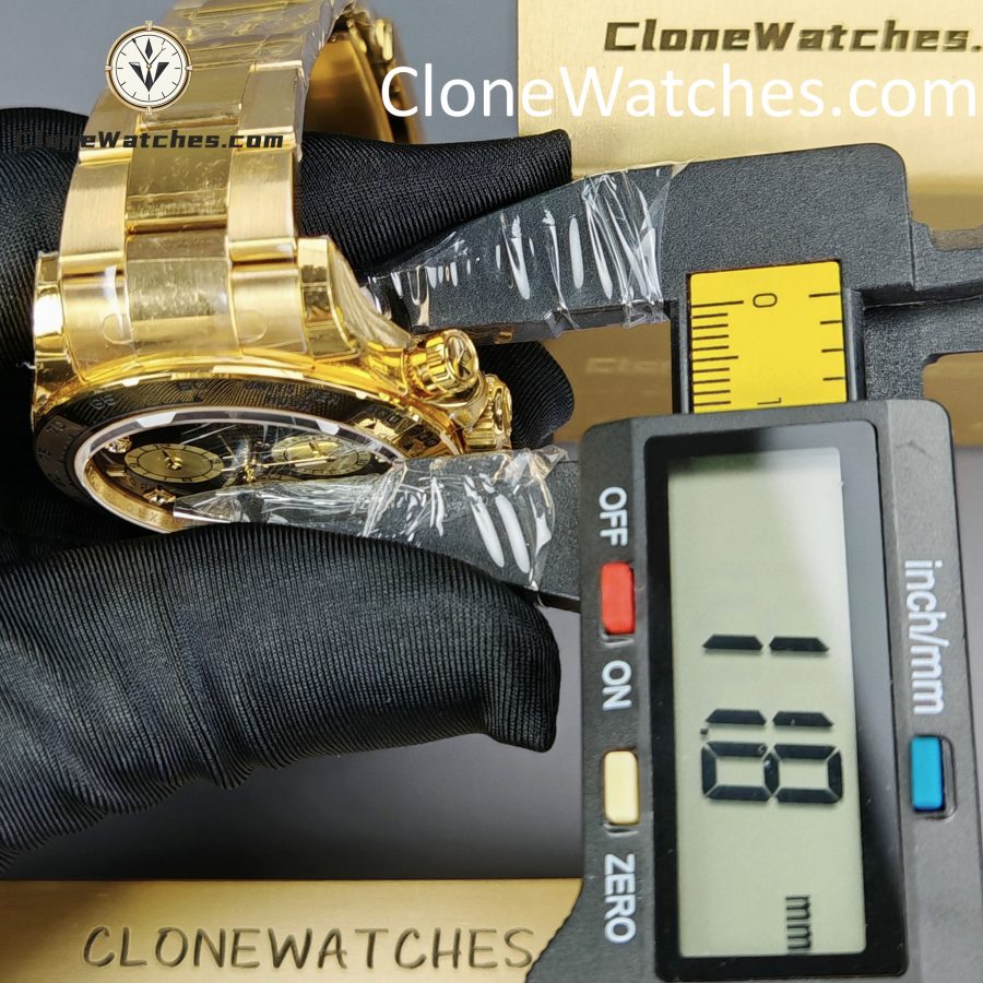 Rolex Super Clone Watches 1:1 Daytona 18k Gold M126508-0003 4131 Movement - Image 16
