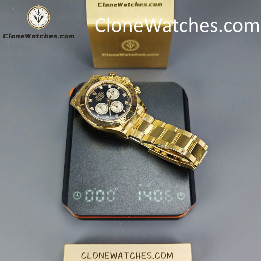 Rolex Super Clone Watches 1:1 Daytona 18k Gold M126508-0003 4131 Movement - Image 17
