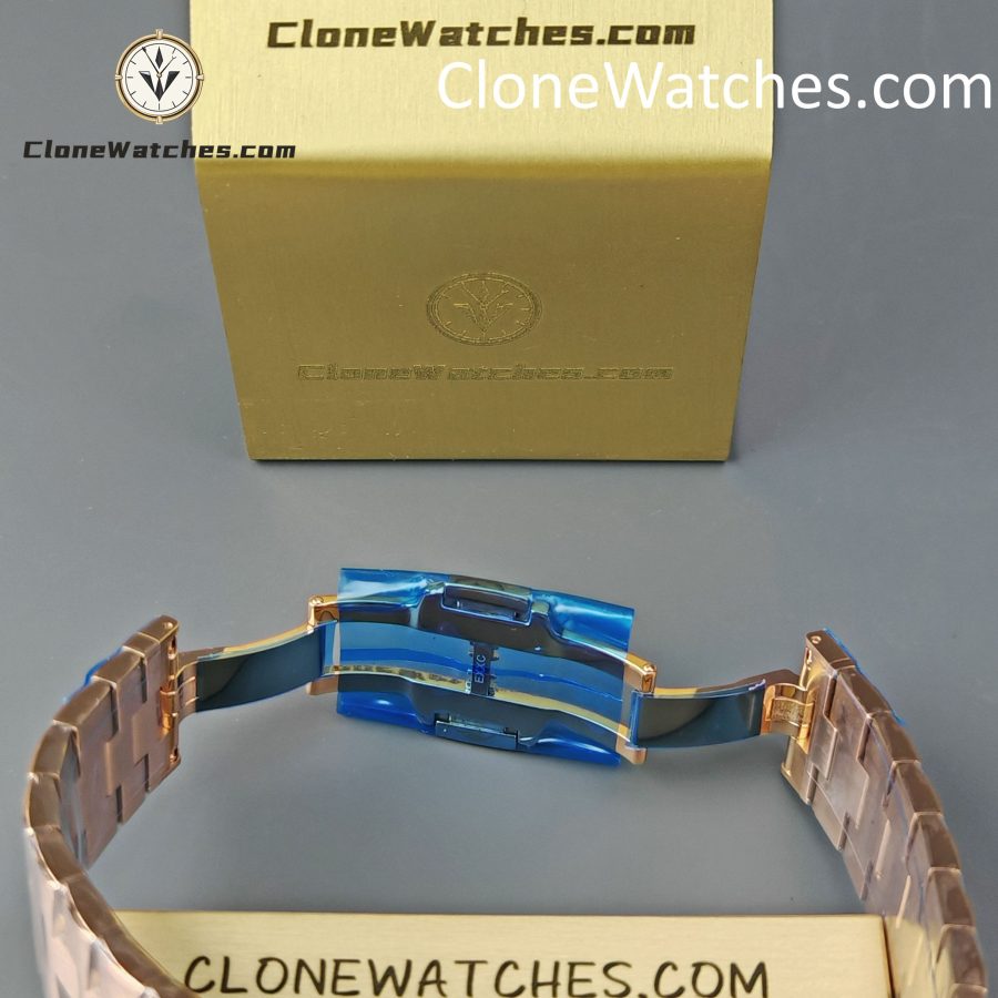 Vacheron Constantin Super Clone Watches 1:1 Overseas perpetual calendar Rose Gold 4300V/220R-B064 - Image 13