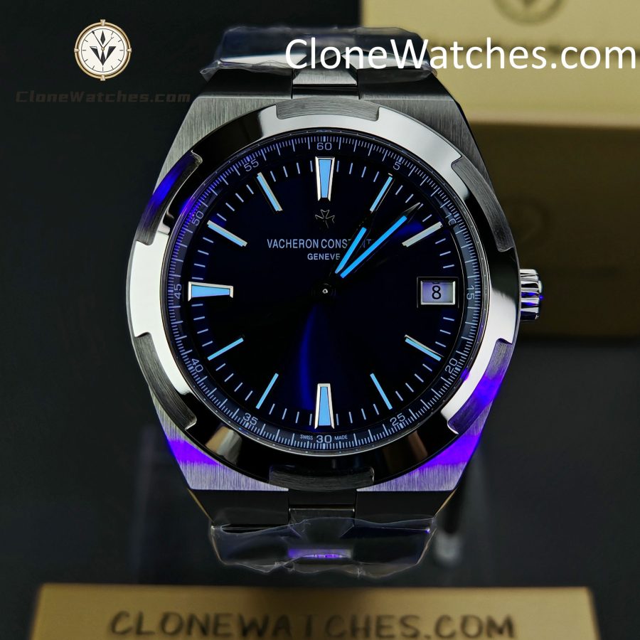 Vacheron Constantin Super Clone Watches 1:1 Overseas 4500V/210A-B128 Blue Dial - Image 2
