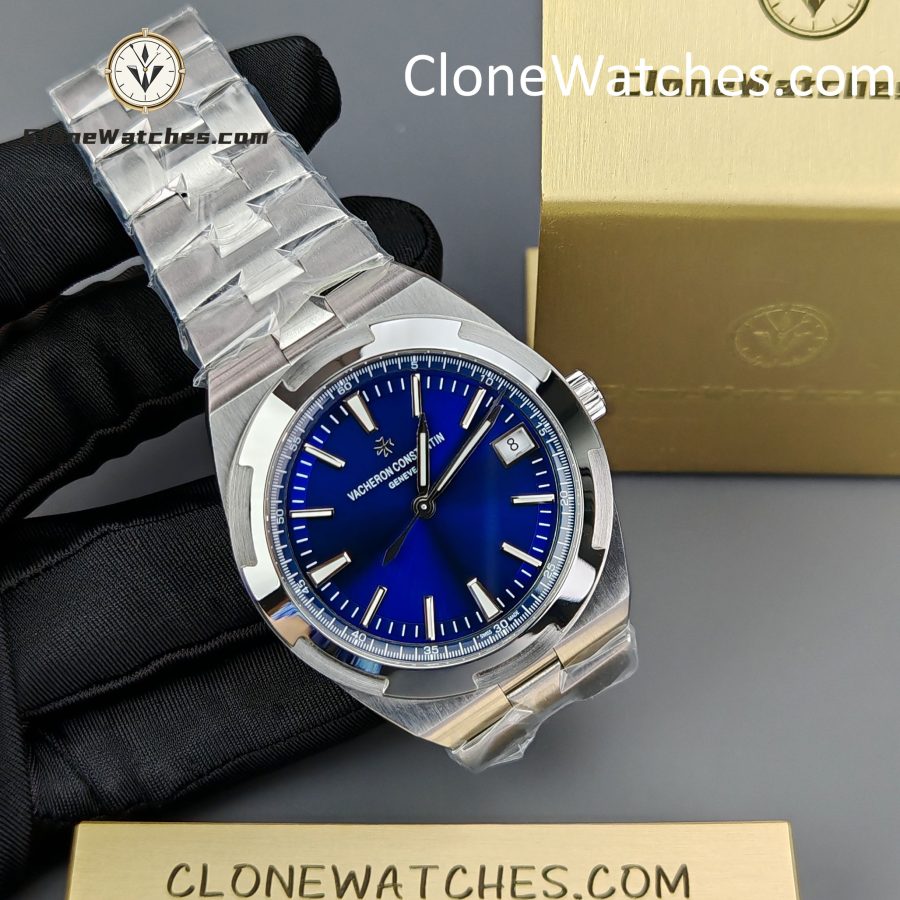 Vacheron Constantin Super Clone Watches 1:1 Overseas 4500V/210A-B128 Blue Dial - Image 4