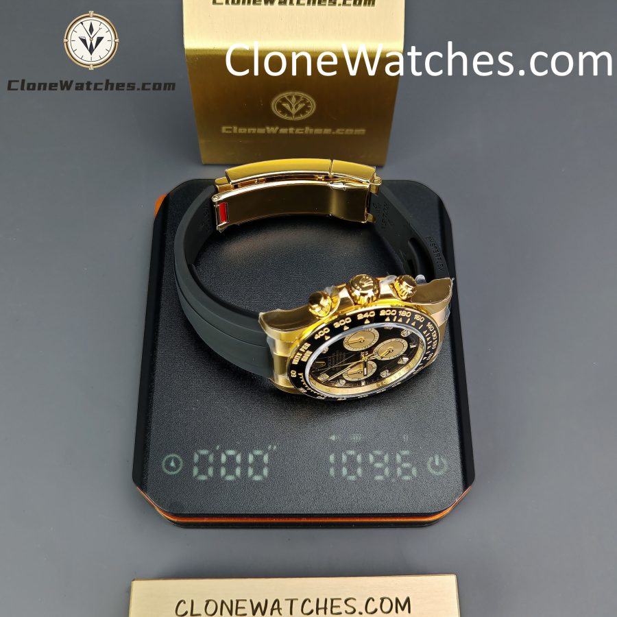 Rolex Super Clone Watches 1:1 Daytona 18k Gold M126518ln-0006 4131 Movement - Image 14