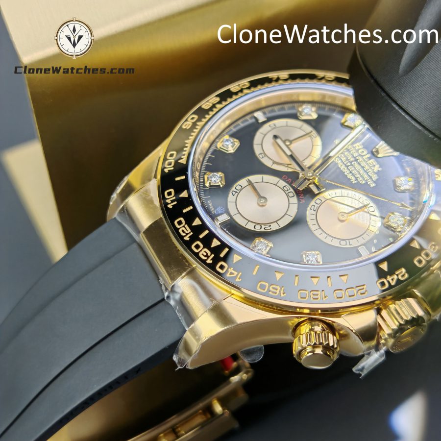 Rolex Super Clone Watches 1:1 Daytona 18k Gold M126518ln-0006 4131 Movement - Image 16