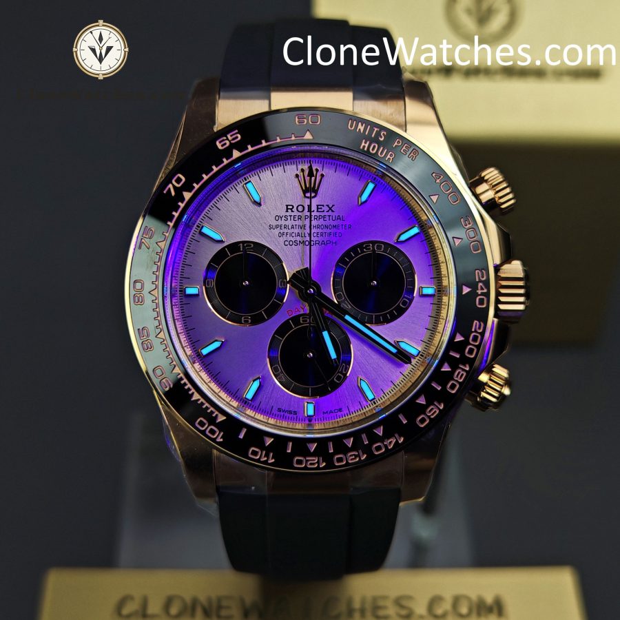 Rolex Super Clone Watches 1:1  Daytona Rose Gold M126515ln-0006 4131 Movement - Image 2