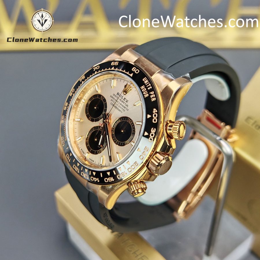 Rolex Super Clone Watches 1:1  Daytona Rose Gold M126515ln-0006 4131 Movement - Image 3