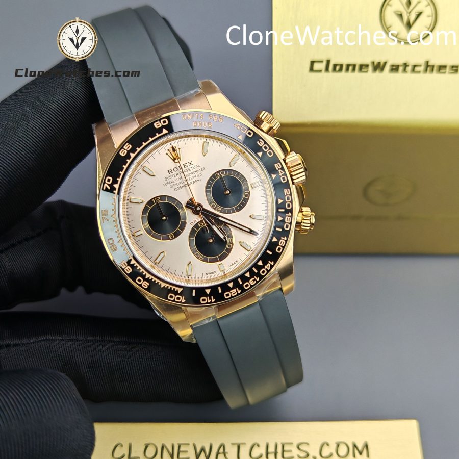 Rolex Super Clone Watches 1:1  Daytona Rose Gold M126515ln-0006 4131 Movement - Image 5