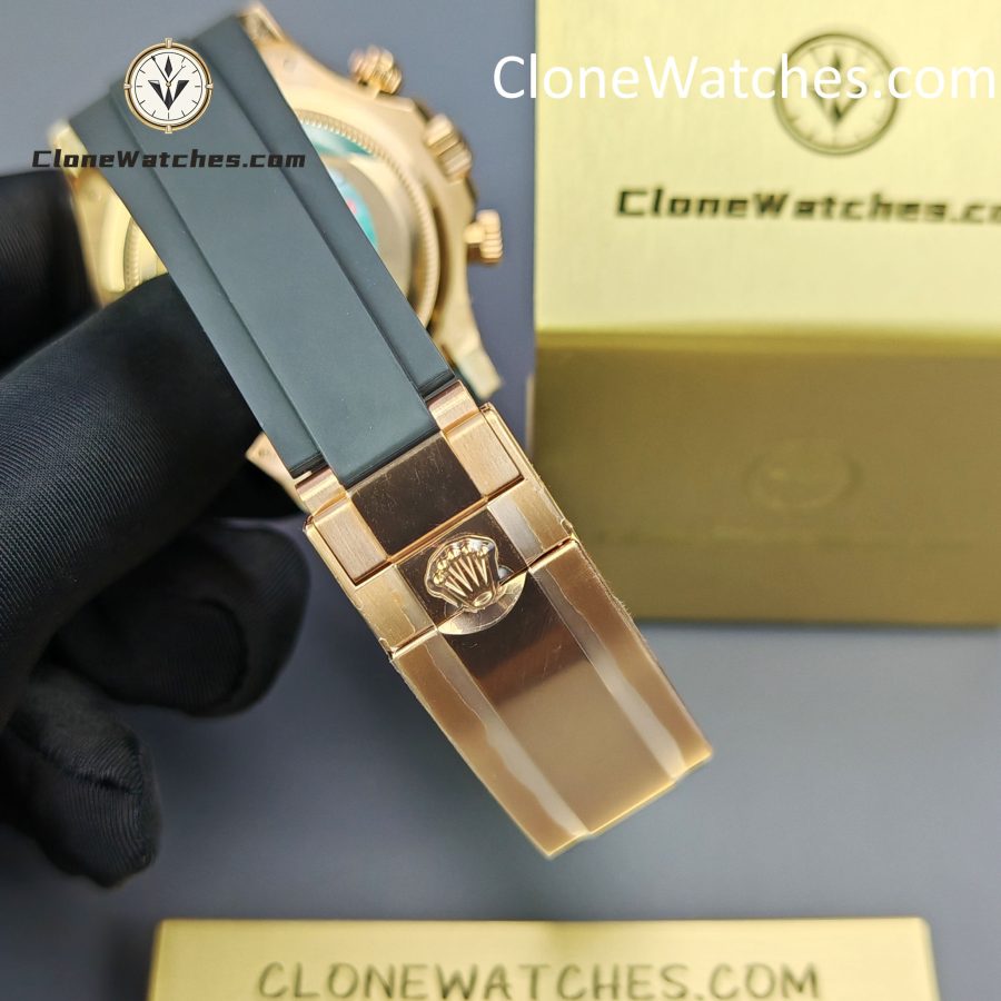 Rolex Super Clone Watches 1:1  Daytona Rose Gold M126515ln-0006 4131 Movement - Image 9
