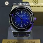 Audemars Piguet Super Clone Watches 1:1 Royal Oak “Jumbo” 15202IP Blue Dial - Image 2