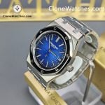 Audemars Piguet Super Clone Watches 1:1 Royal Oak “Jumbo” 15202IP Blue Dial - Image 3