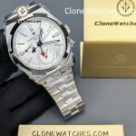 Vacheron Constantin Super Clone Watches 1:1 Overseas Dual Time 7920V/210A-B333 White Dial - Image 3