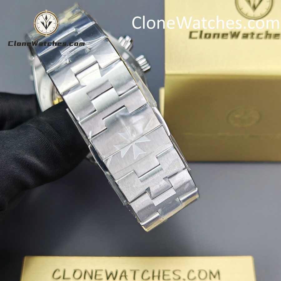 Vacheron Constantin Super Clone Watches 1:1 Overseas Dual Time 7920V/210A-B333 White Dial - Image 6