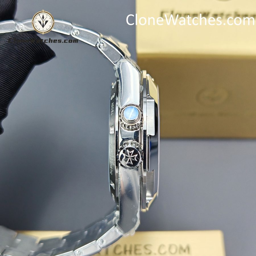 Vacheron Constantin Super Clone Watches 1:1 Overseas Dual Time 7920V/210A-B333 White Dial - Image 7