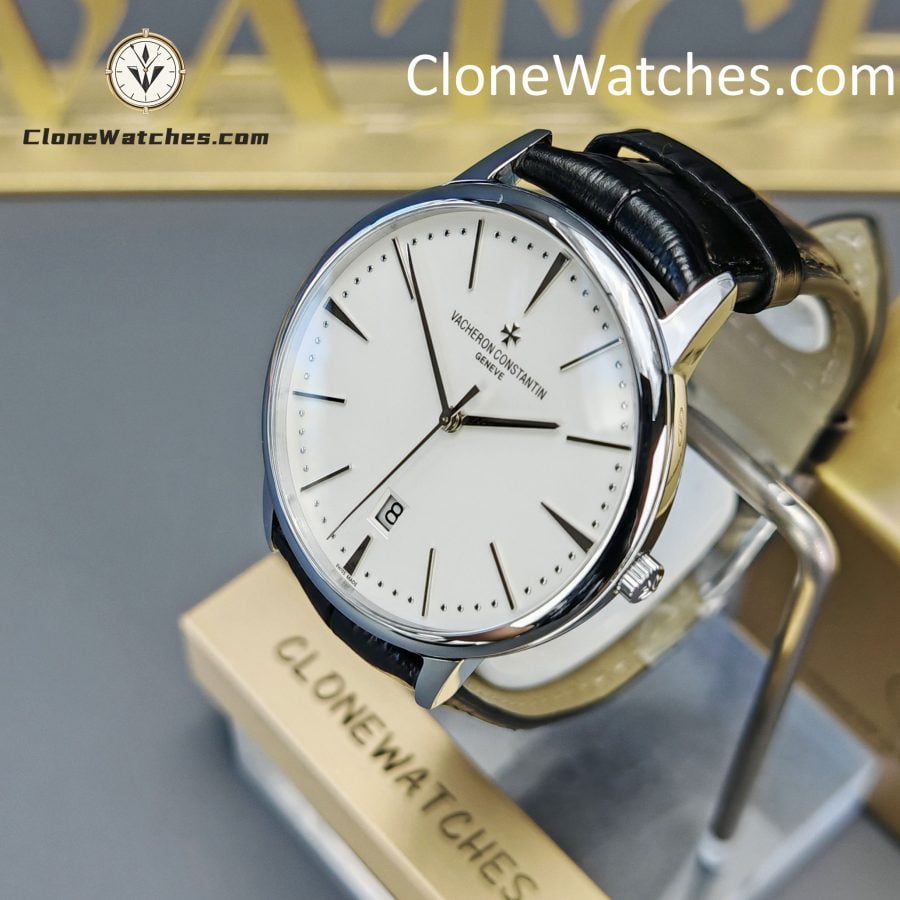 Vacheron Constantin Super Clone Watches 1:1 Patrimony 85180/000G-9230 White Dial - Image 2