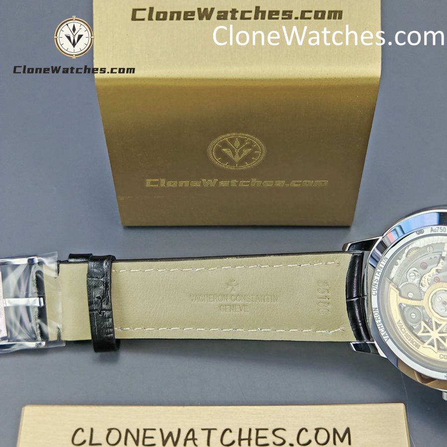 Vacheron Constantin Super Clone Watches 1:1 Patrimony 85180/000G-9230 White Dial - Image 10