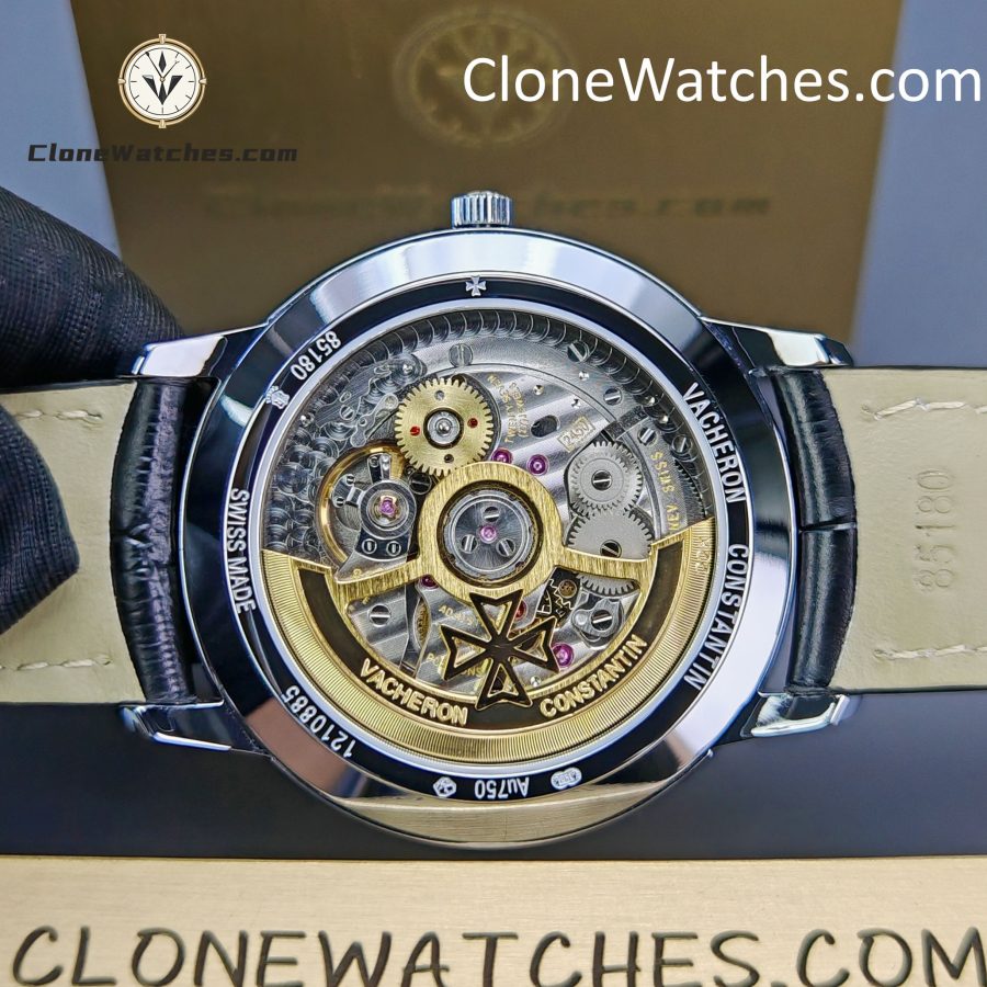 Vacheron Constantin Super Clone Watches 1:1 Patrimony 85180/000G-9230 White Dial - Image 13